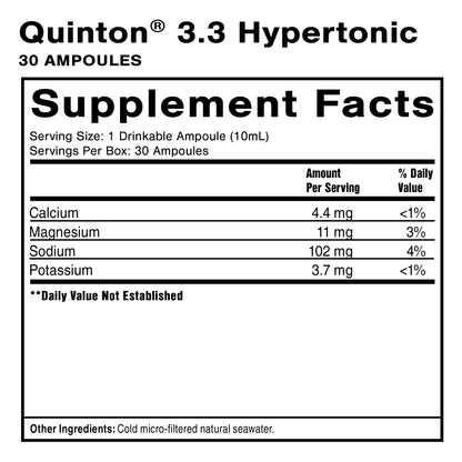 Quinton® Hypertonic Ampoules